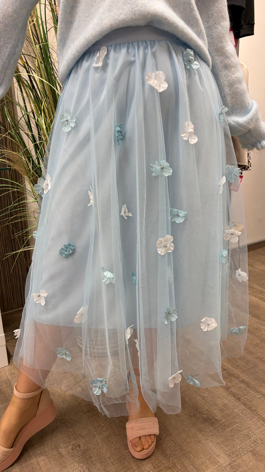 Tüllrock FLOWER 3D (2 Farben)