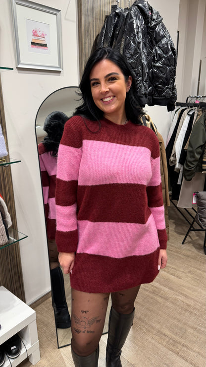 Strickkleid/ Longpullover LAURI (2 Farben)