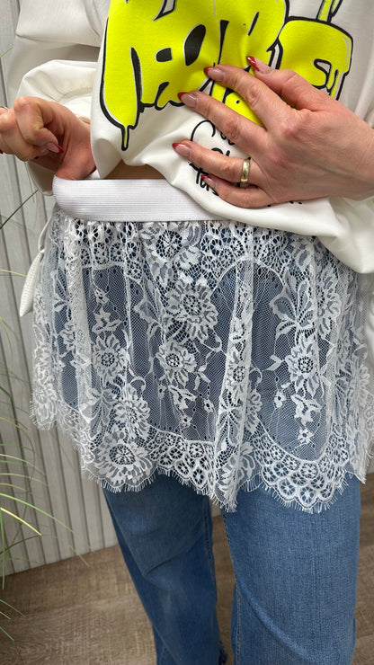 Bluseneinsatz SPITZE