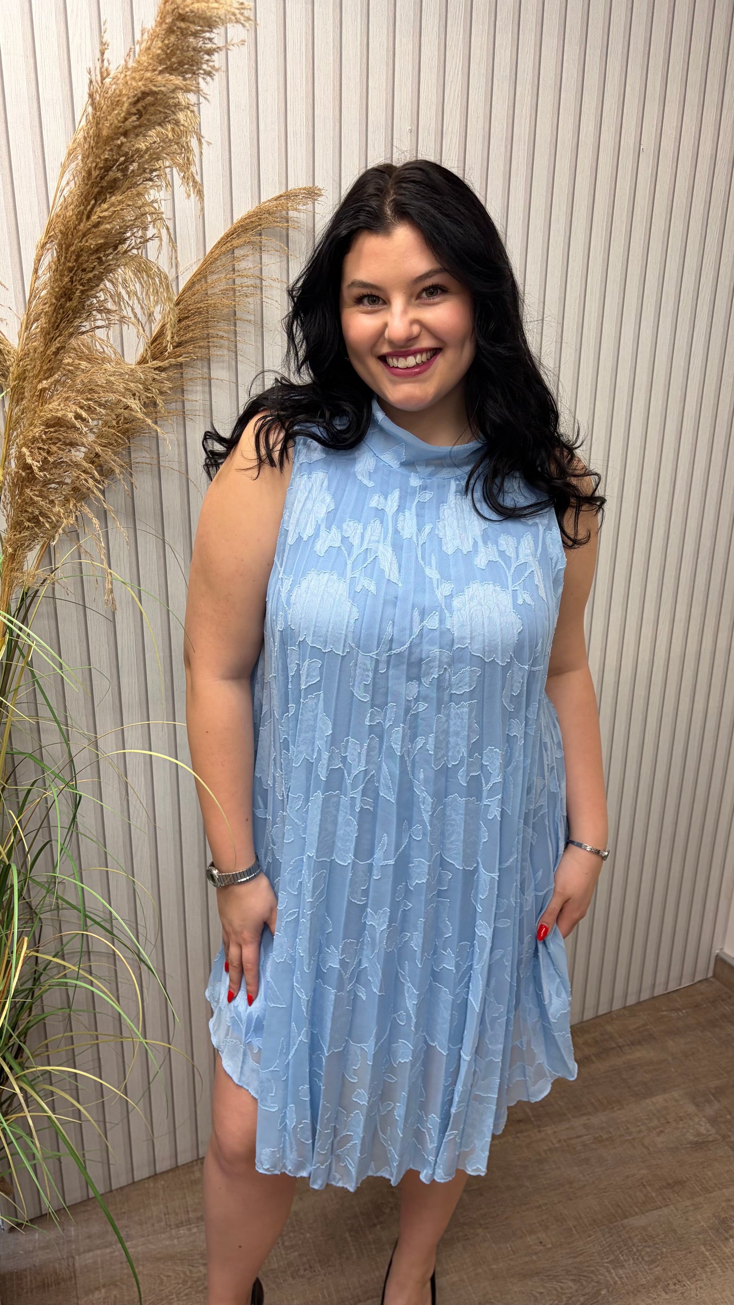 Plisseekleid JENNY (4 Farben)