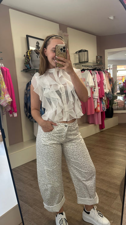 Jeans LEONY (Weiß)