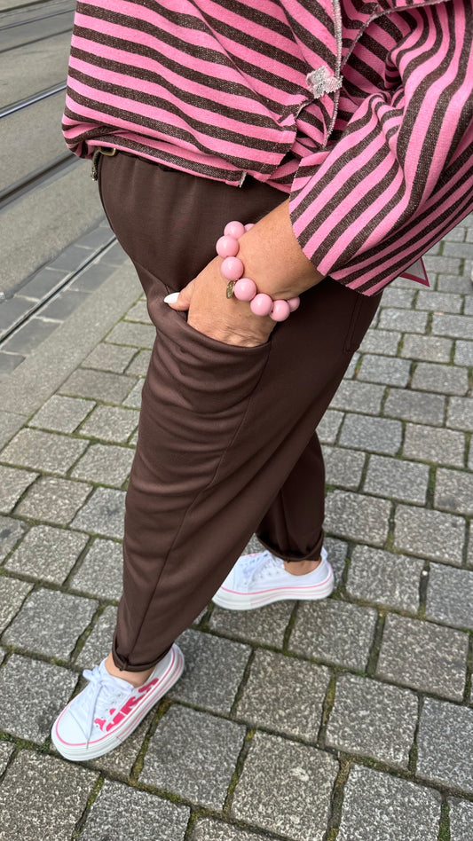Jogger Cupro MILENA (Braun)