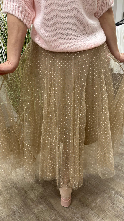 Tüllrock Antonia (Beige)