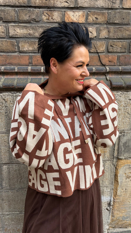 Sweat Pullover VINTAGE (Camel)