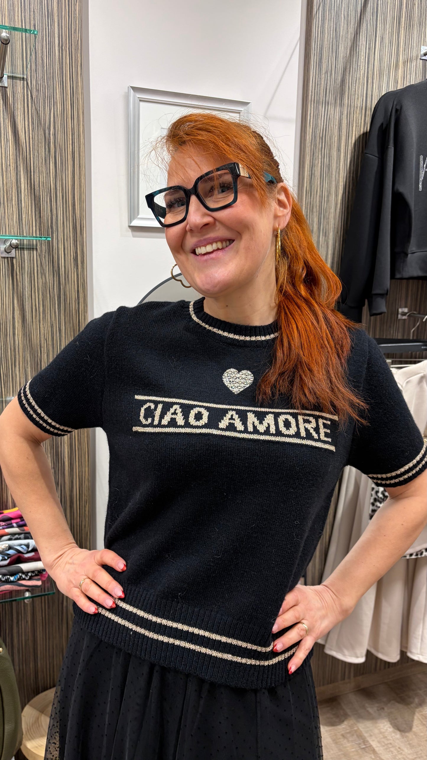 Feinstrick CIAO AMORE (3 Farben)