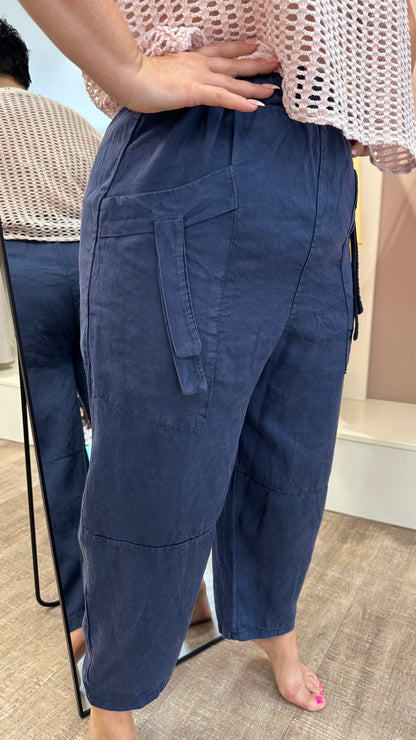 Stoffhose BAGGY (Marine)