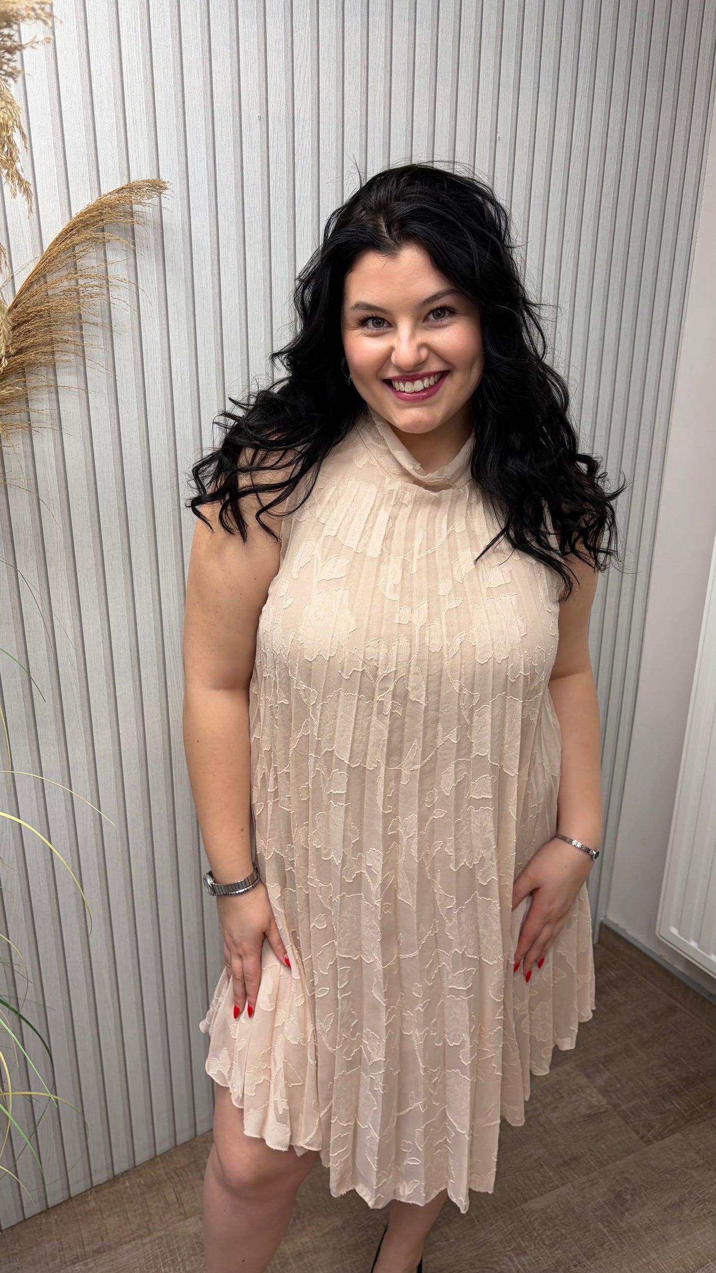 Plisseekleid JENNY (4 Farben)