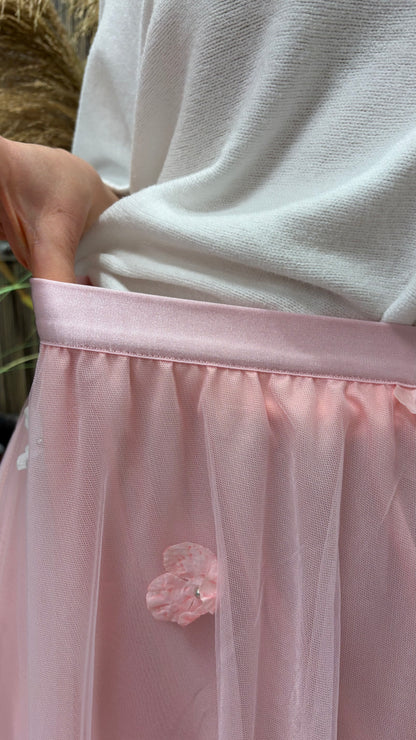 Tüllrock FLOWER 3D (2 Farben)