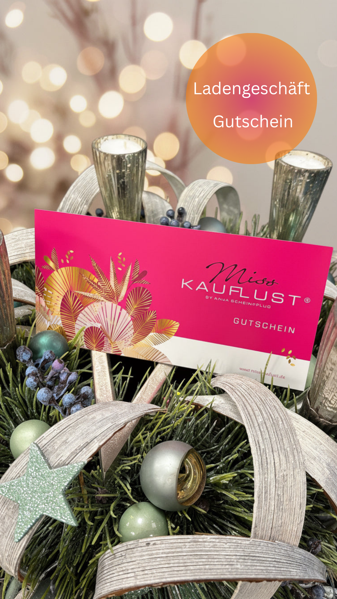 Gutschein Ladengeschäft