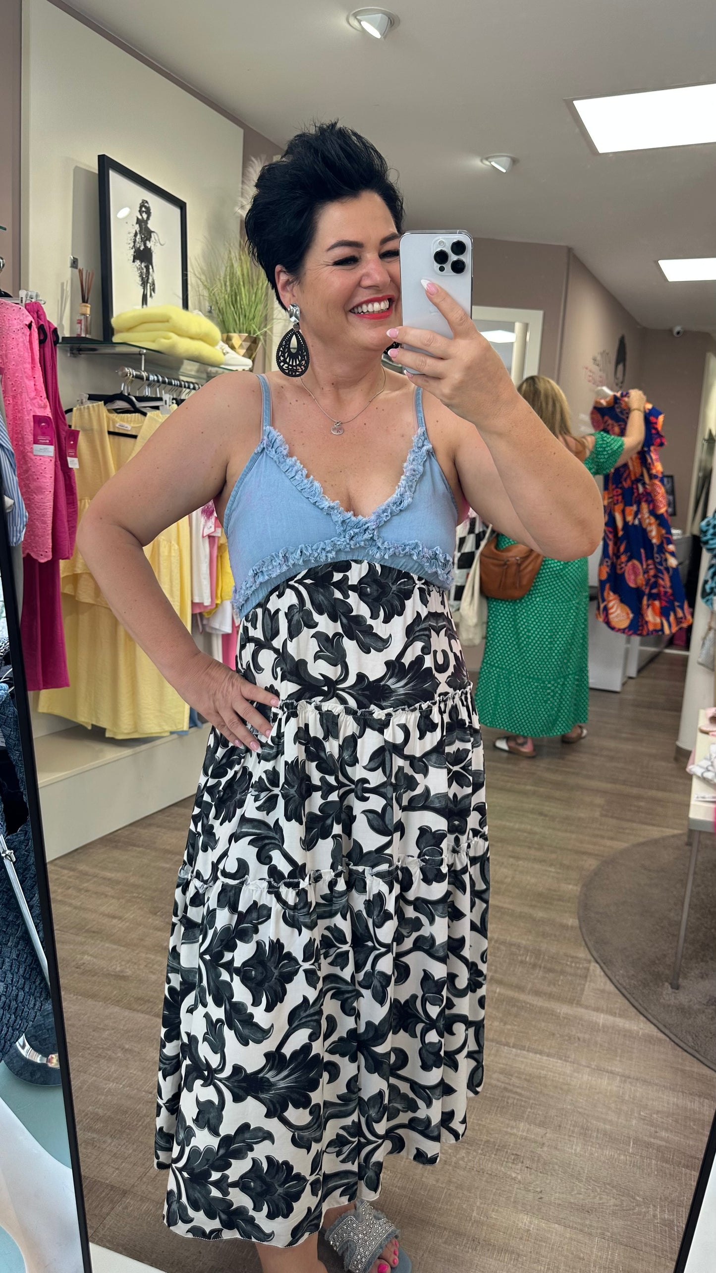 Kleid JEANS&FLOWER (2 Farben)