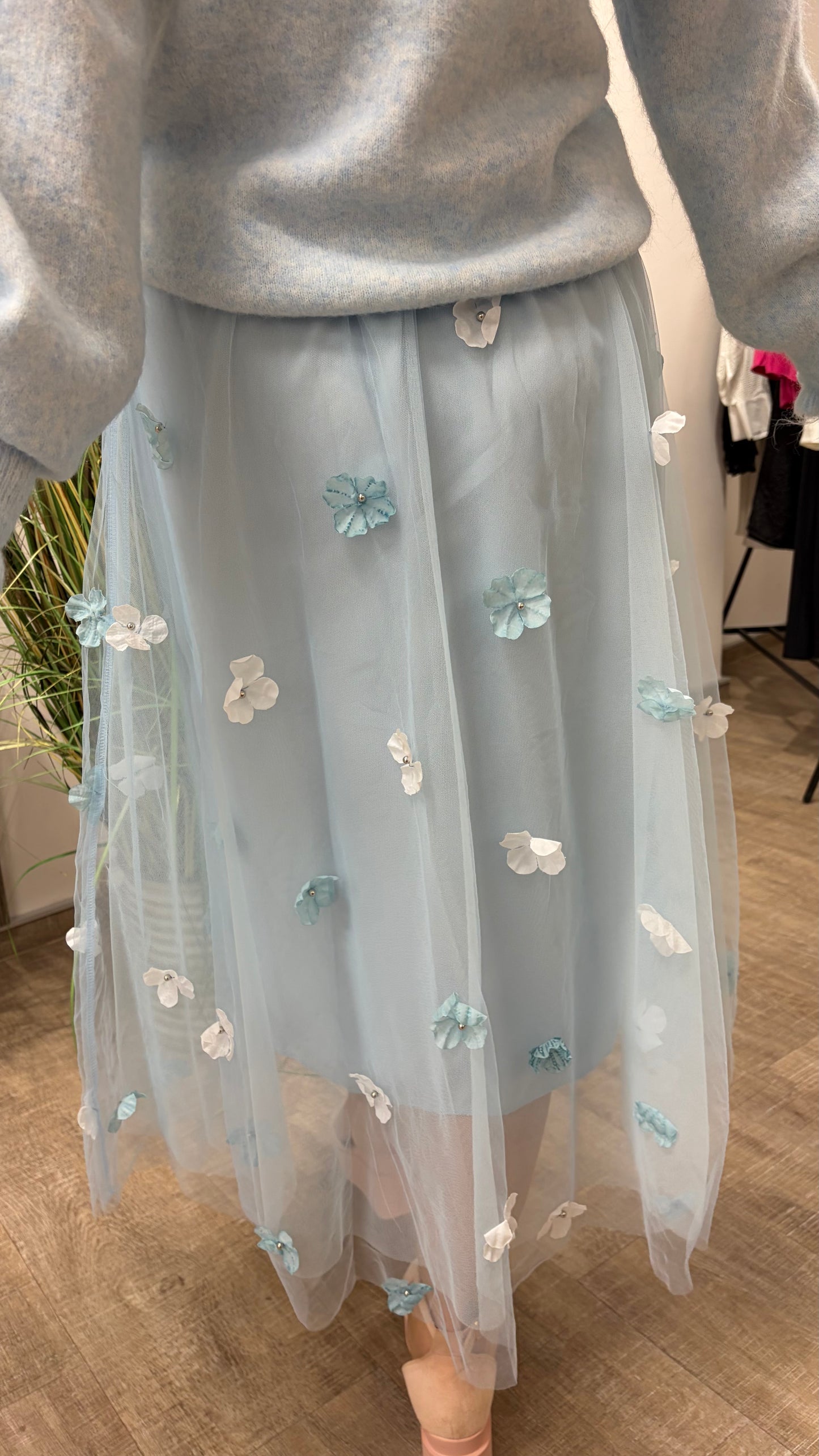 Tüllrock FLOWER 3D (2 Farben)