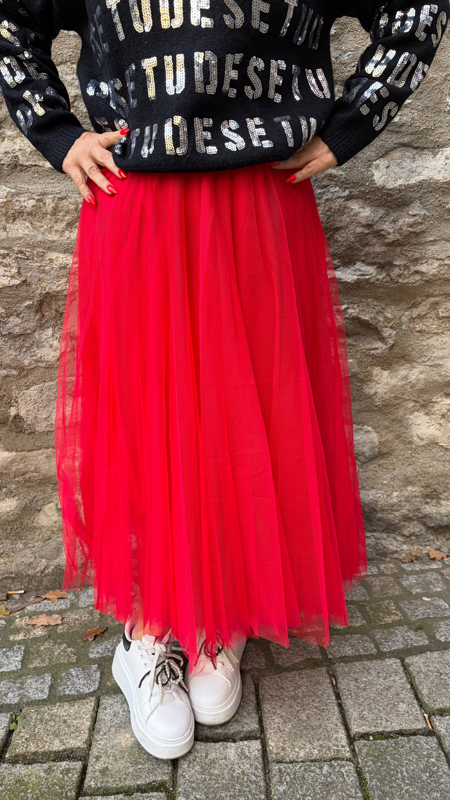 Tüllrock NANCY (Rot)