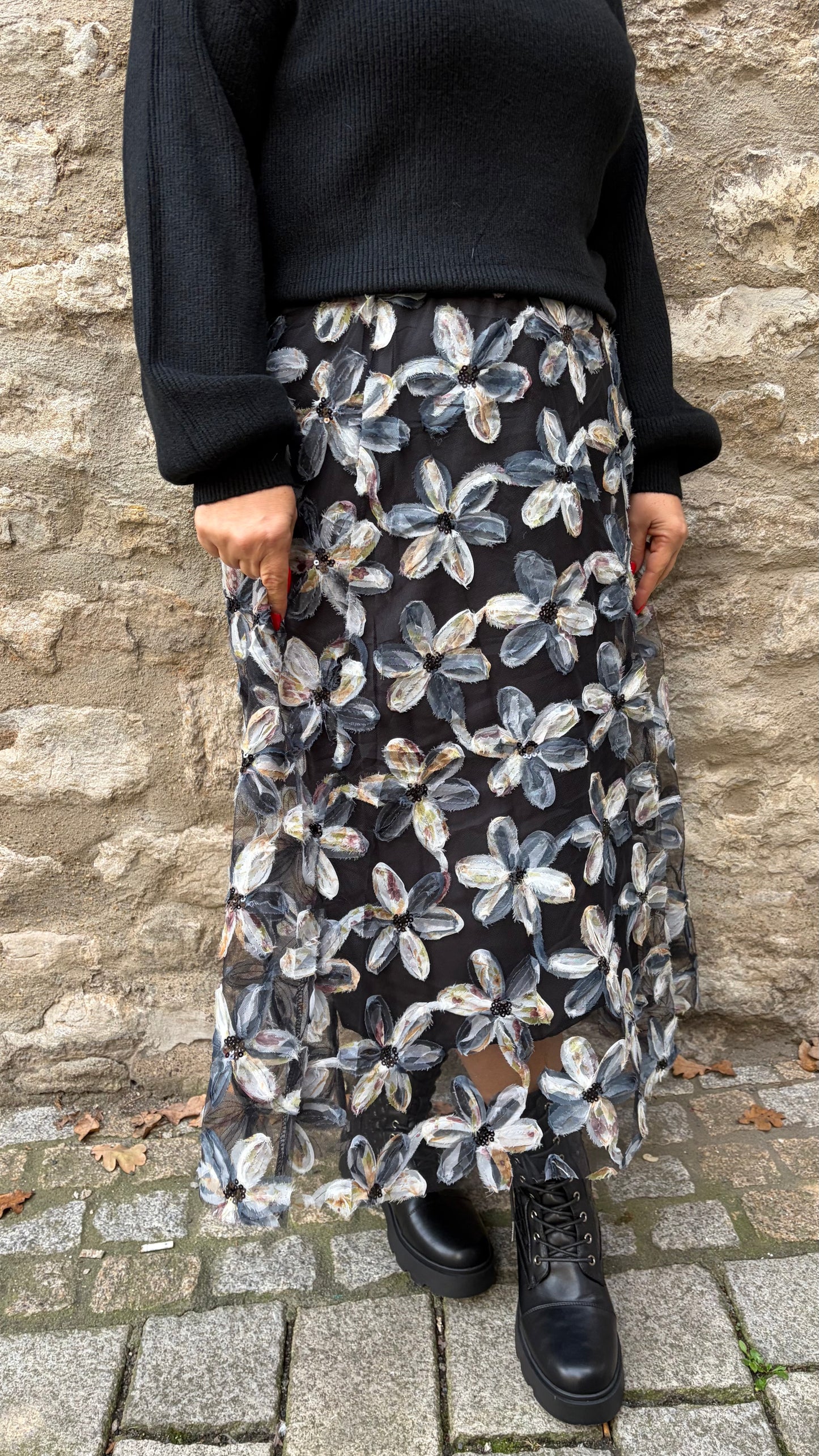 Tüllrock FLOWER (2 Farben)