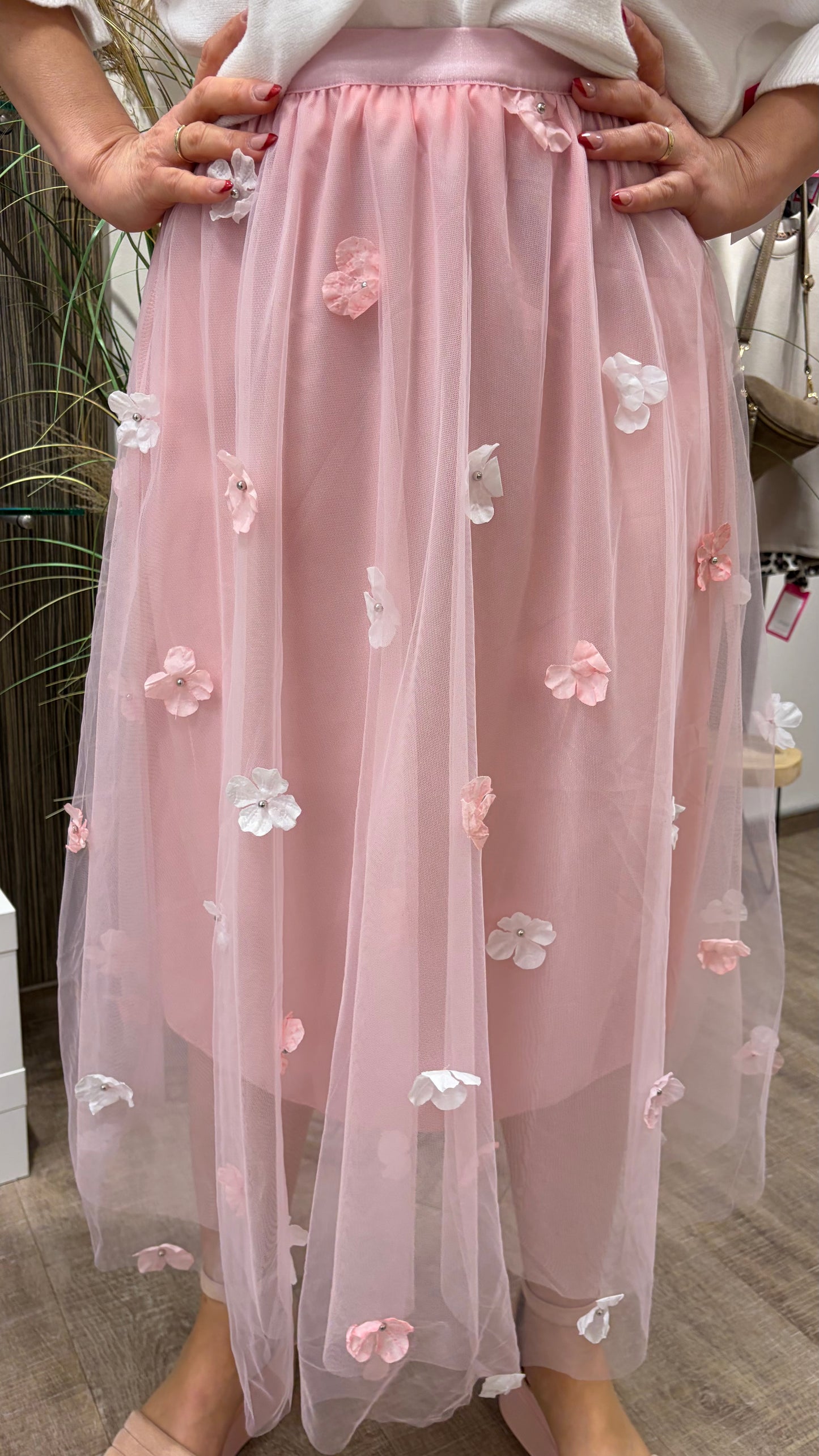 Tüllrock FLOWER 3D (2 Farben)