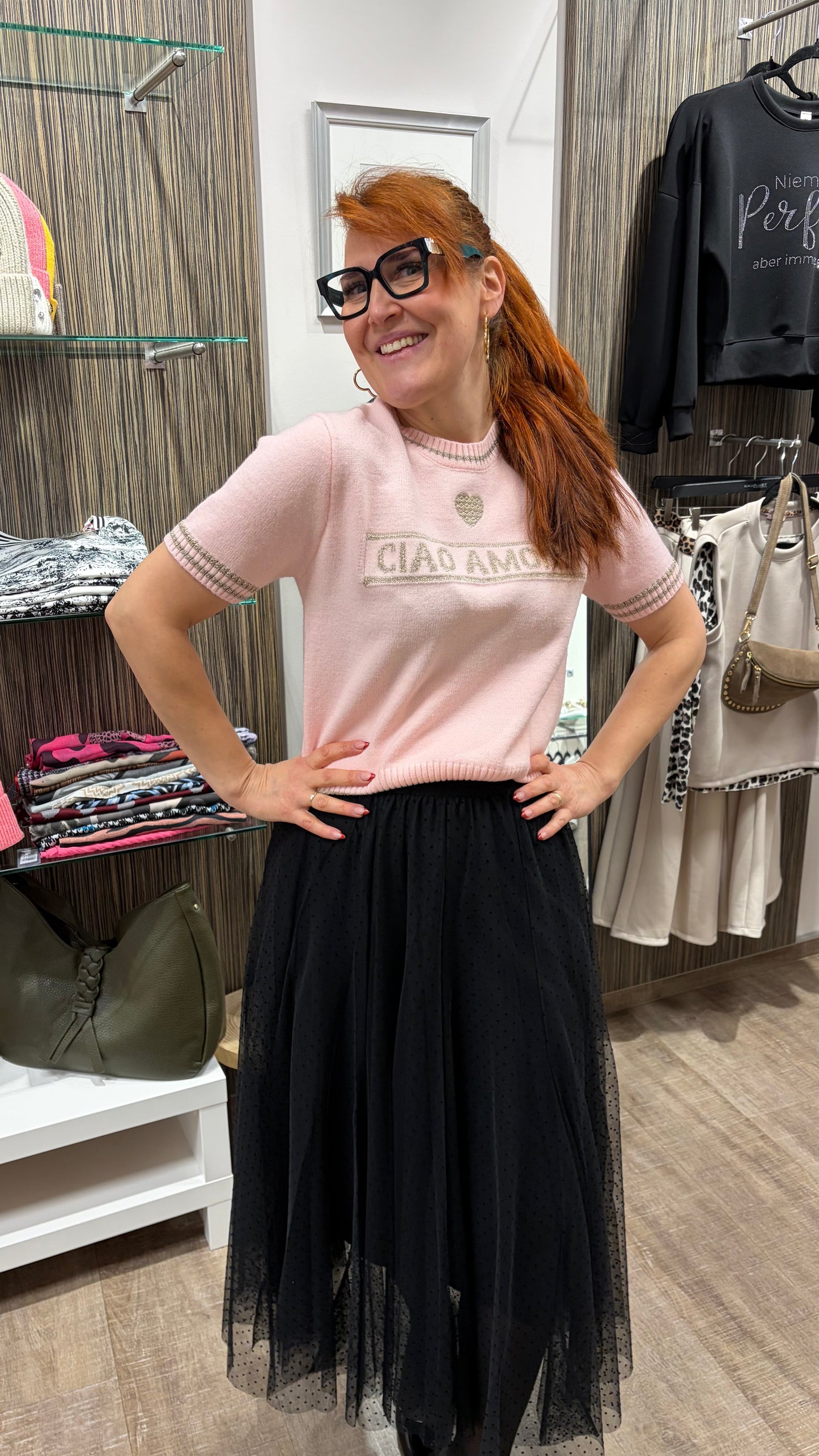 Feinstrick CIAO AMORE (3 Farben)