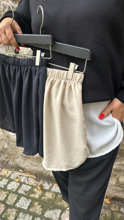 Bluseneinsatz CARLA (3 Farben)