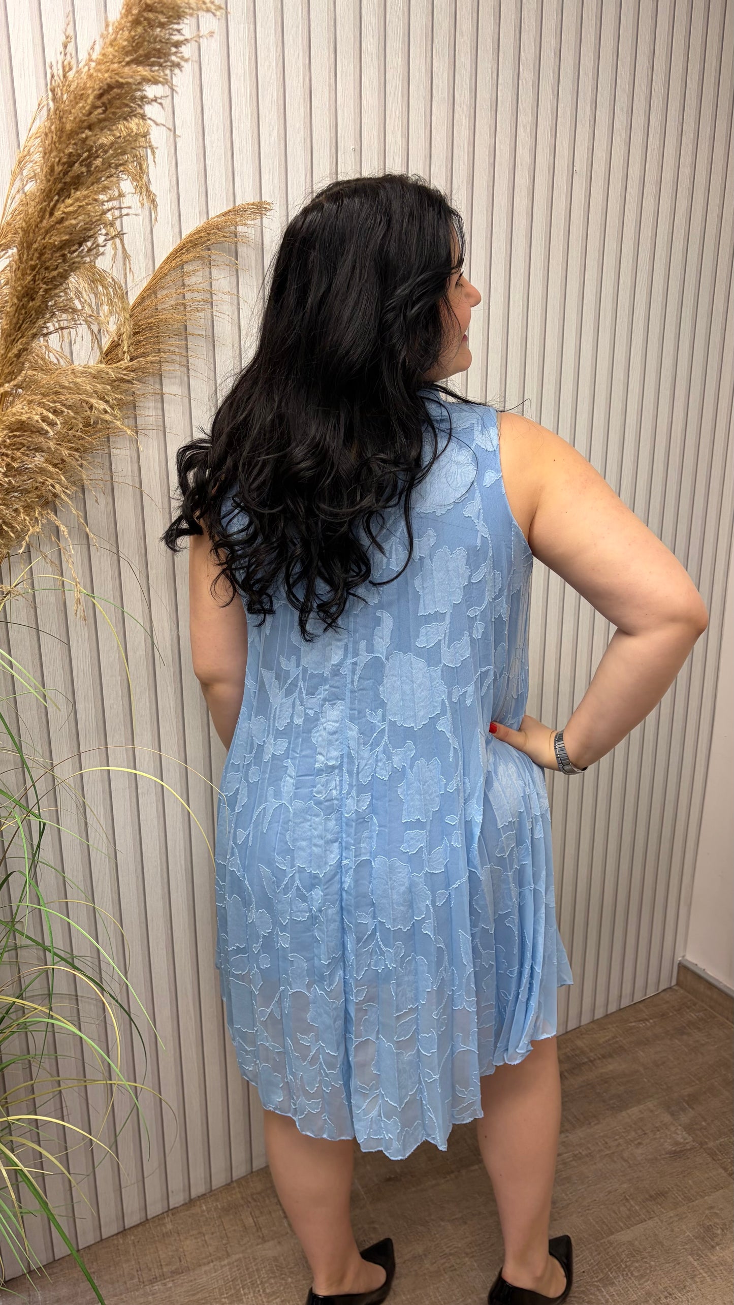 Plisseekleid JENNY (4 Farben)