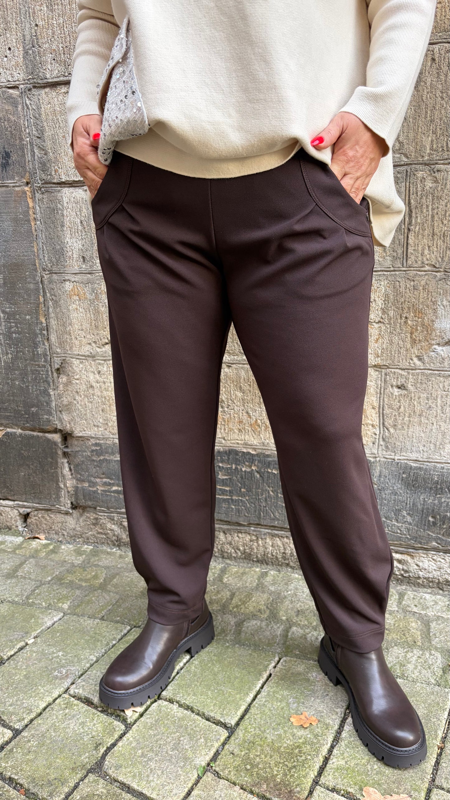 Hose RACHELL (Braun)