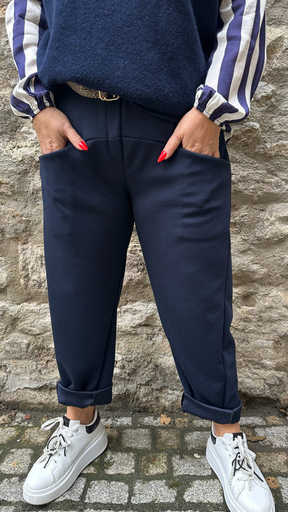 Jogger Cupro MILENA (Marine)
