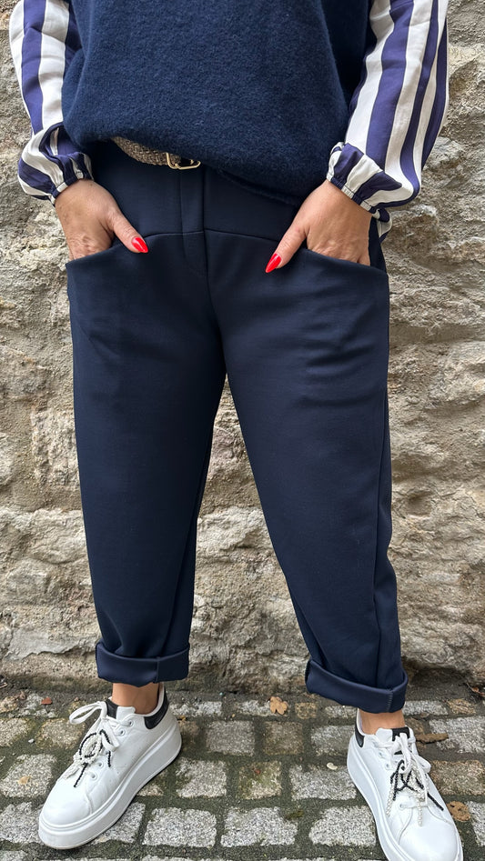 Jogger Cupro MILENA (Marine)