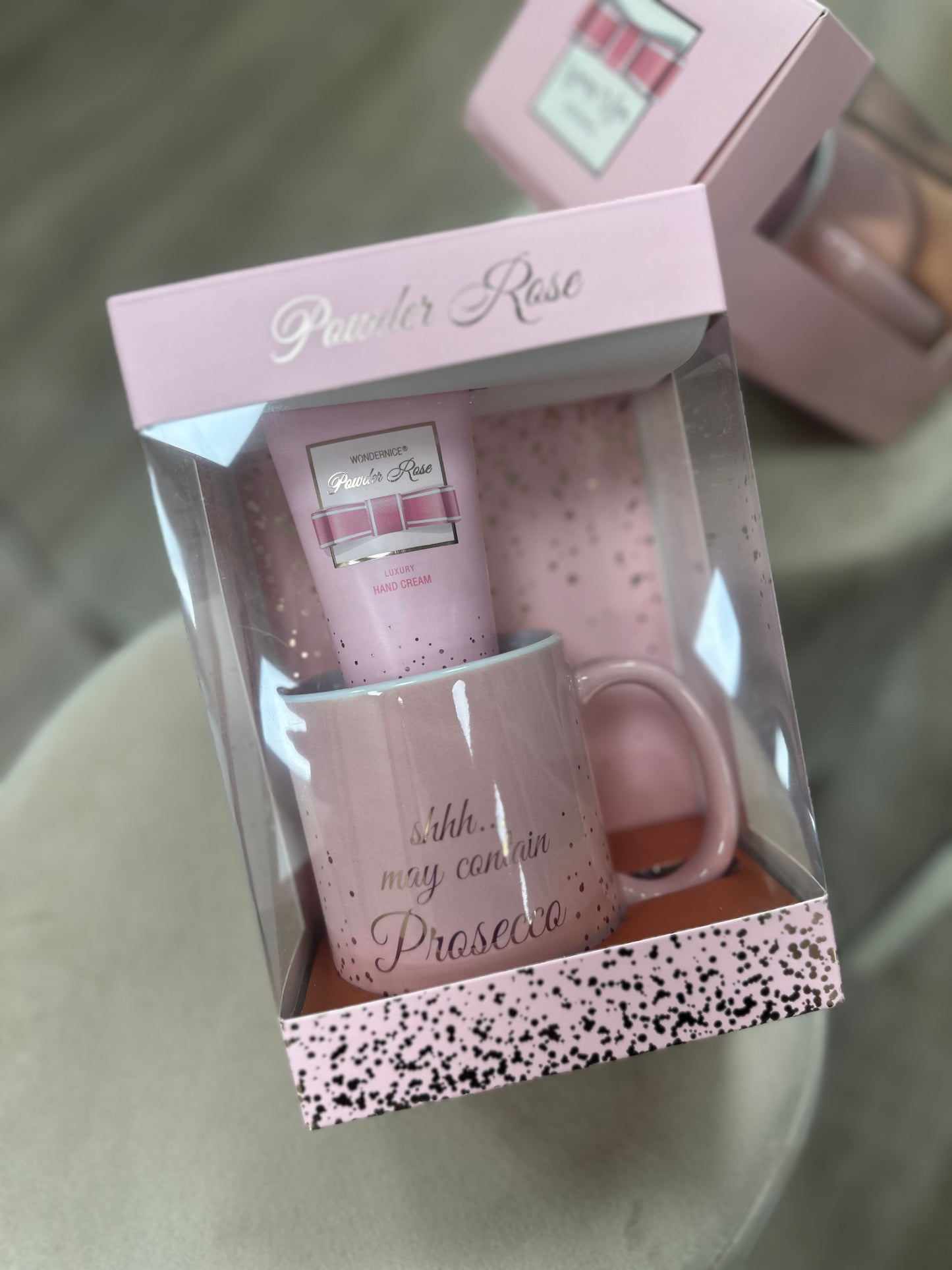 Geschenk-Set POWDER ROSE (2-teilig)