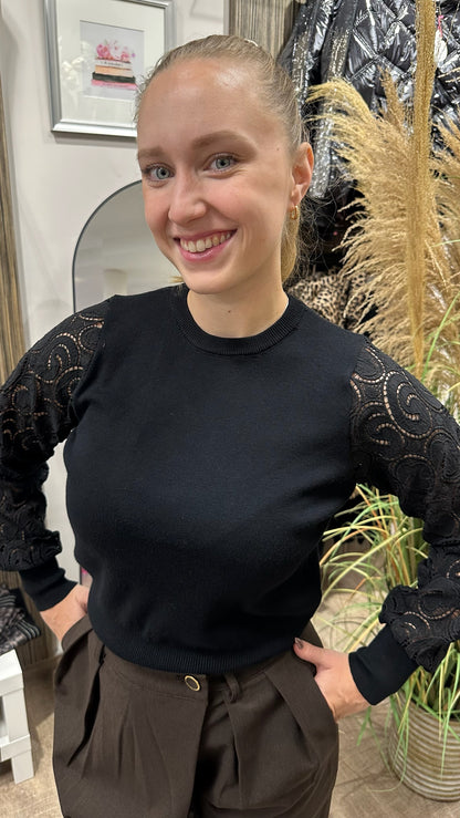 Feinstrick SIENNA (Schwarz)