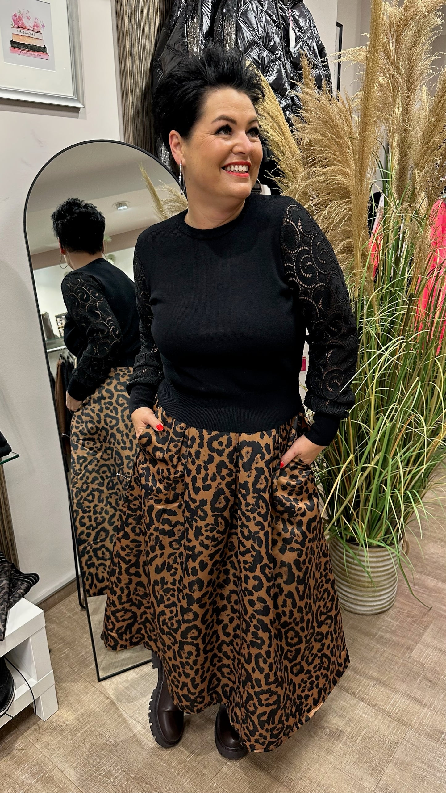 Feinstrick SIENNA (Schwarz)