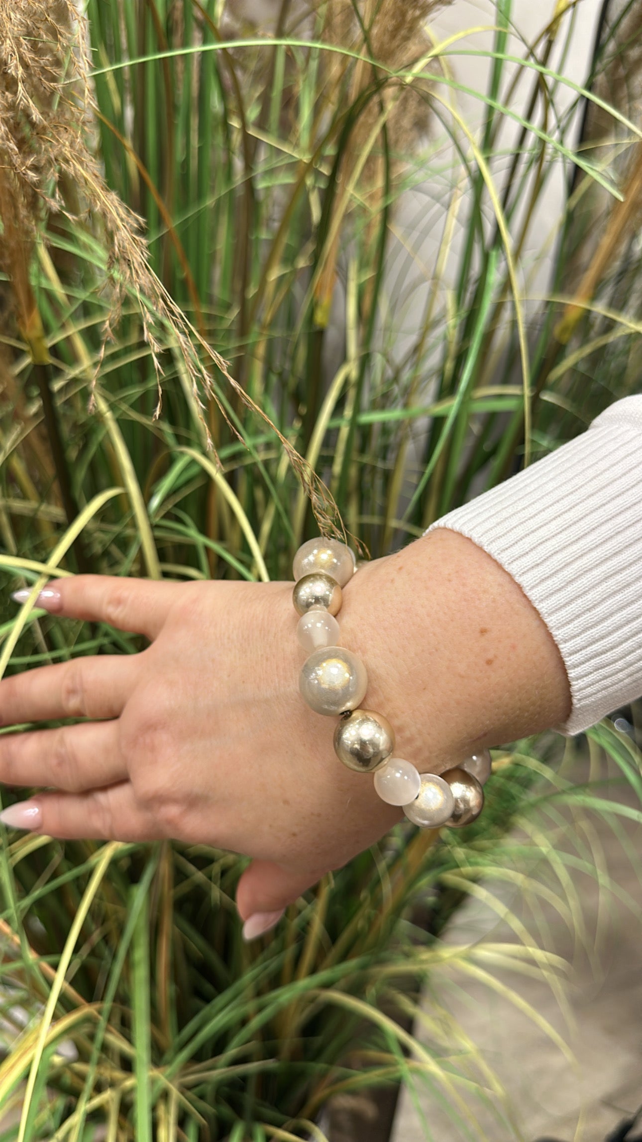 Armband PEARL (Champagner)