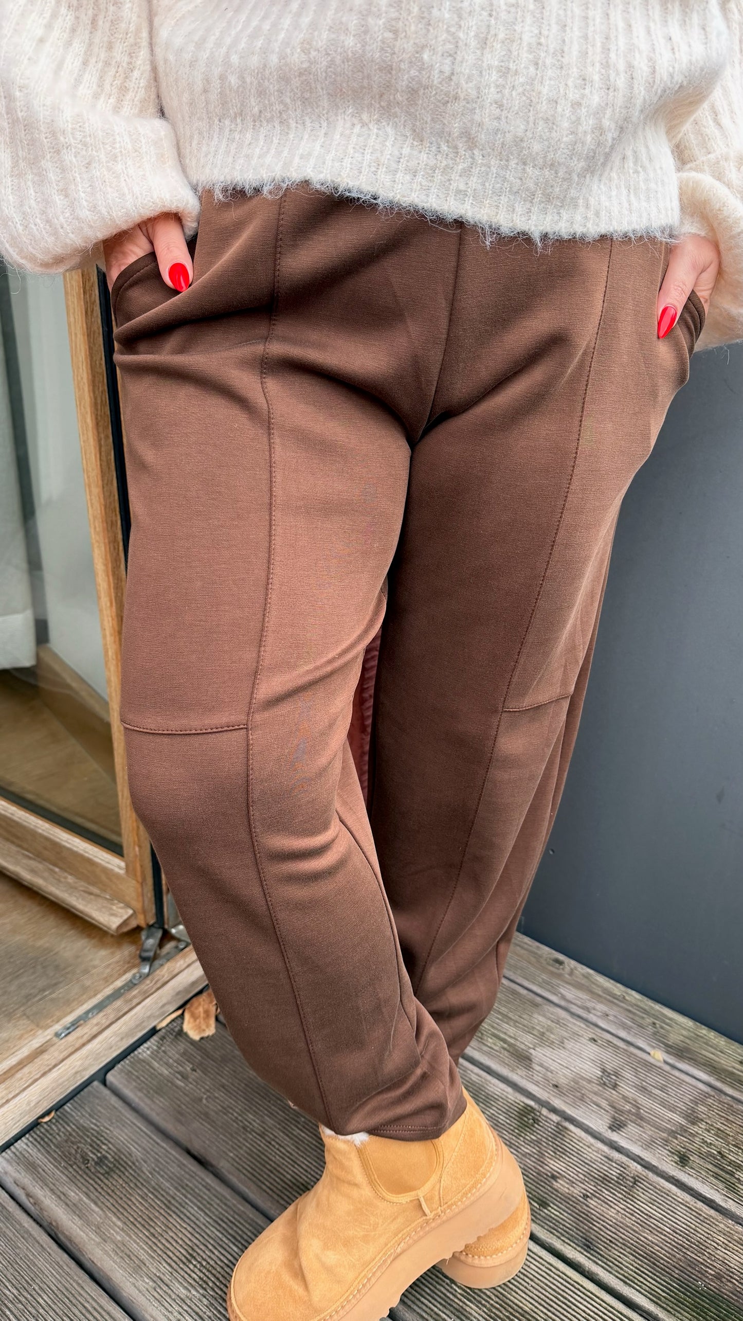 Jogger Cupro MARI (Braun)