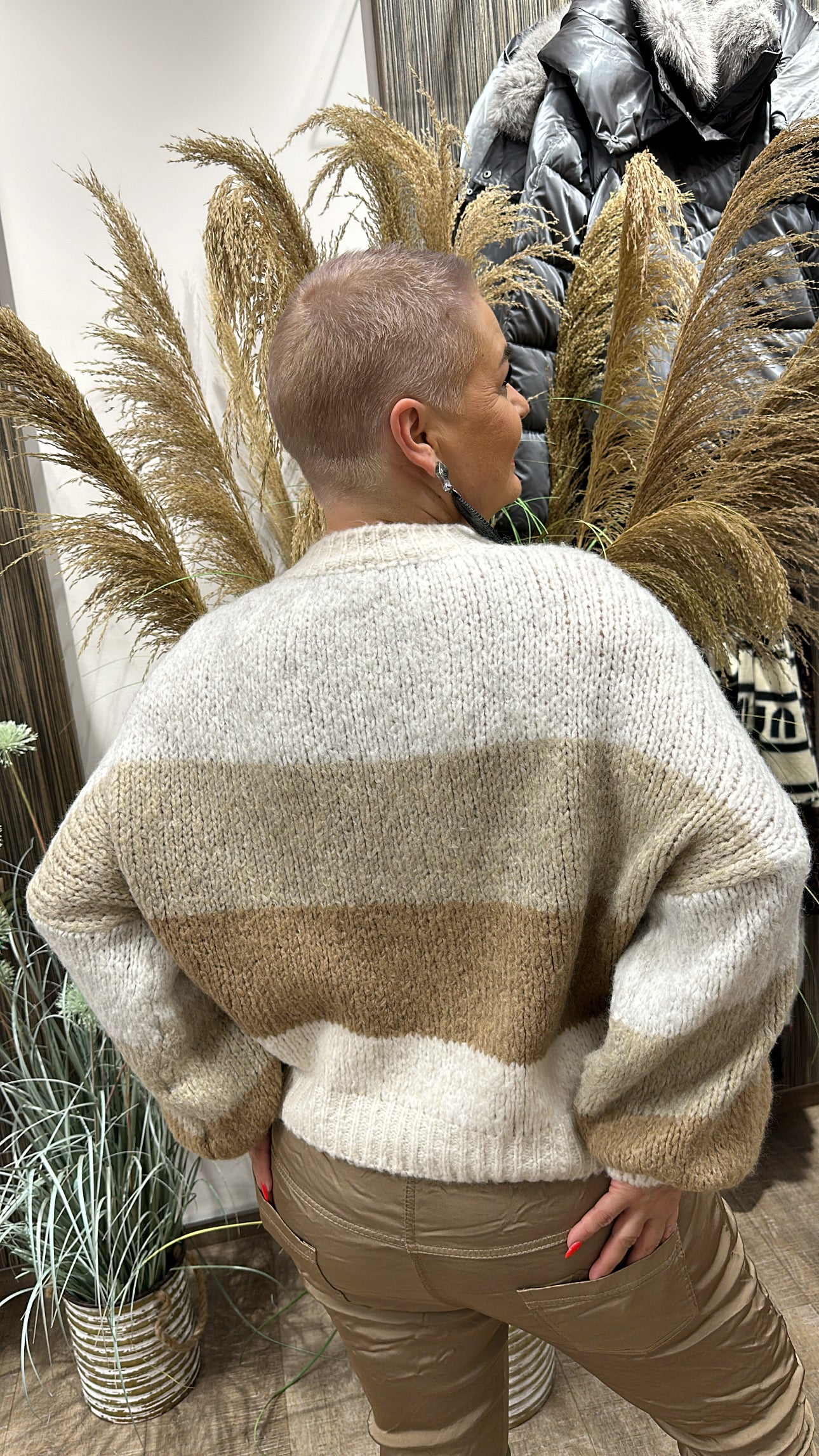 Oversize Pullover KIRA (Beige)