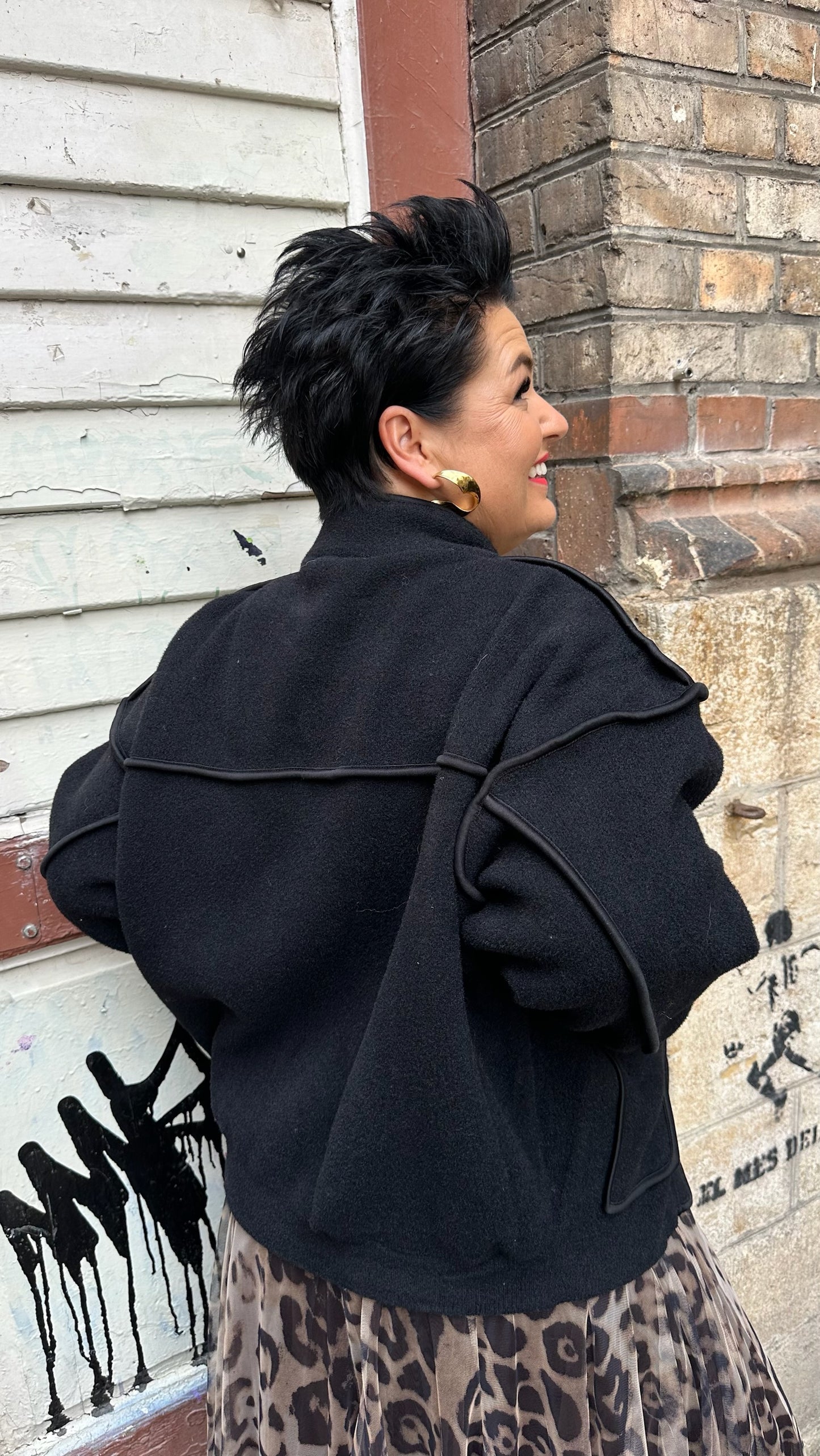 Blouson SINDY (Schwarz)