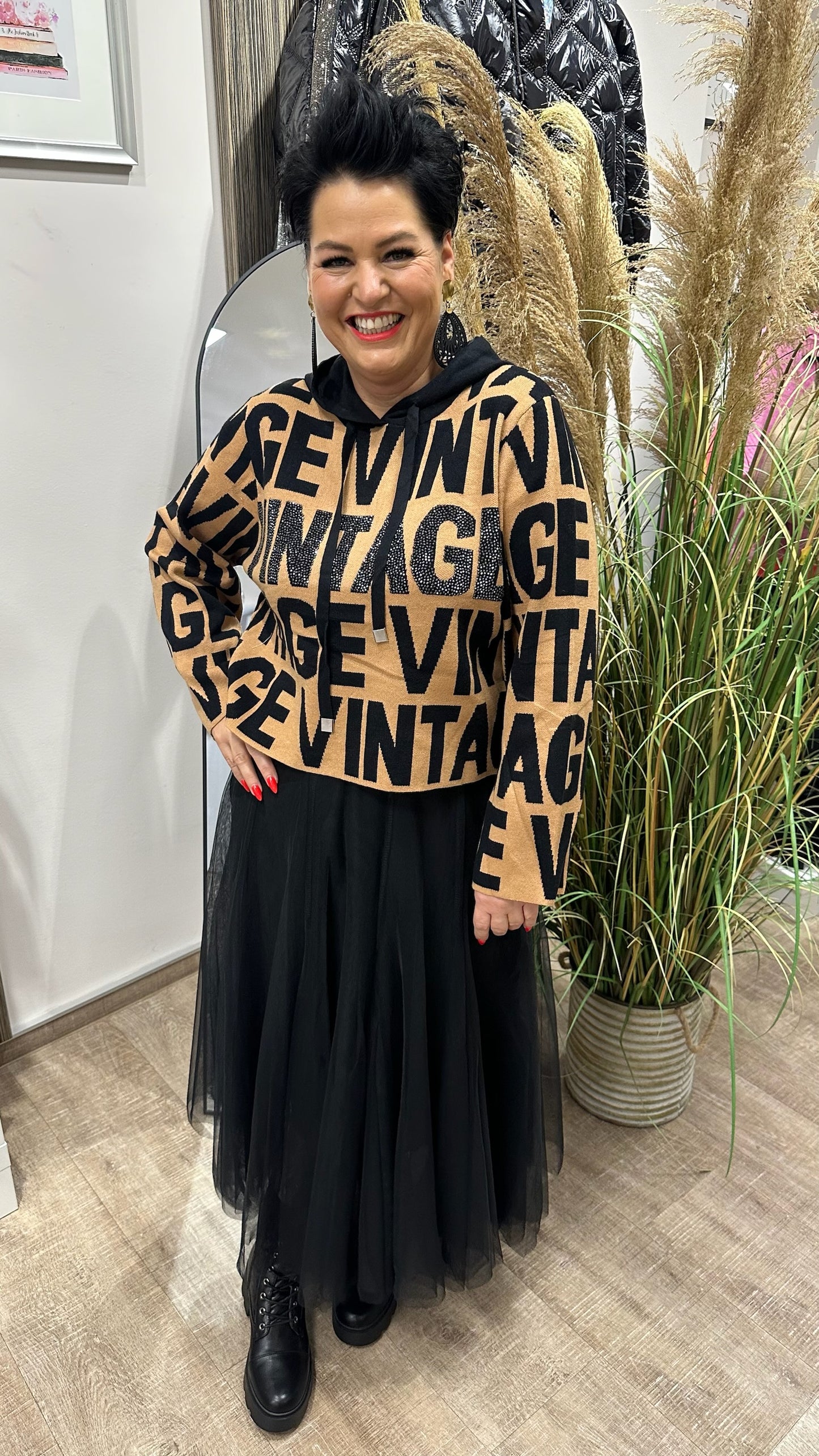 Tüllrock NANCY(Schwarz)