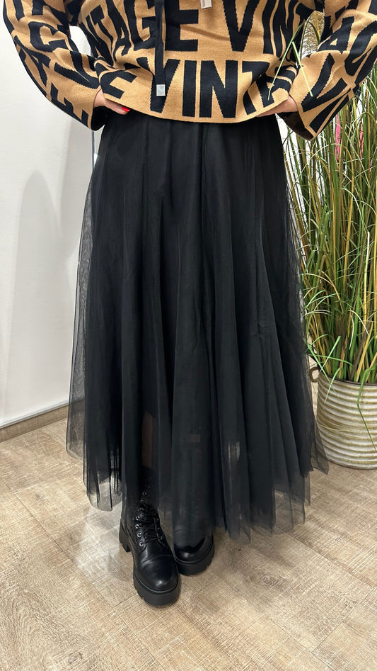 Tüllrock NANCY(Schwarz)