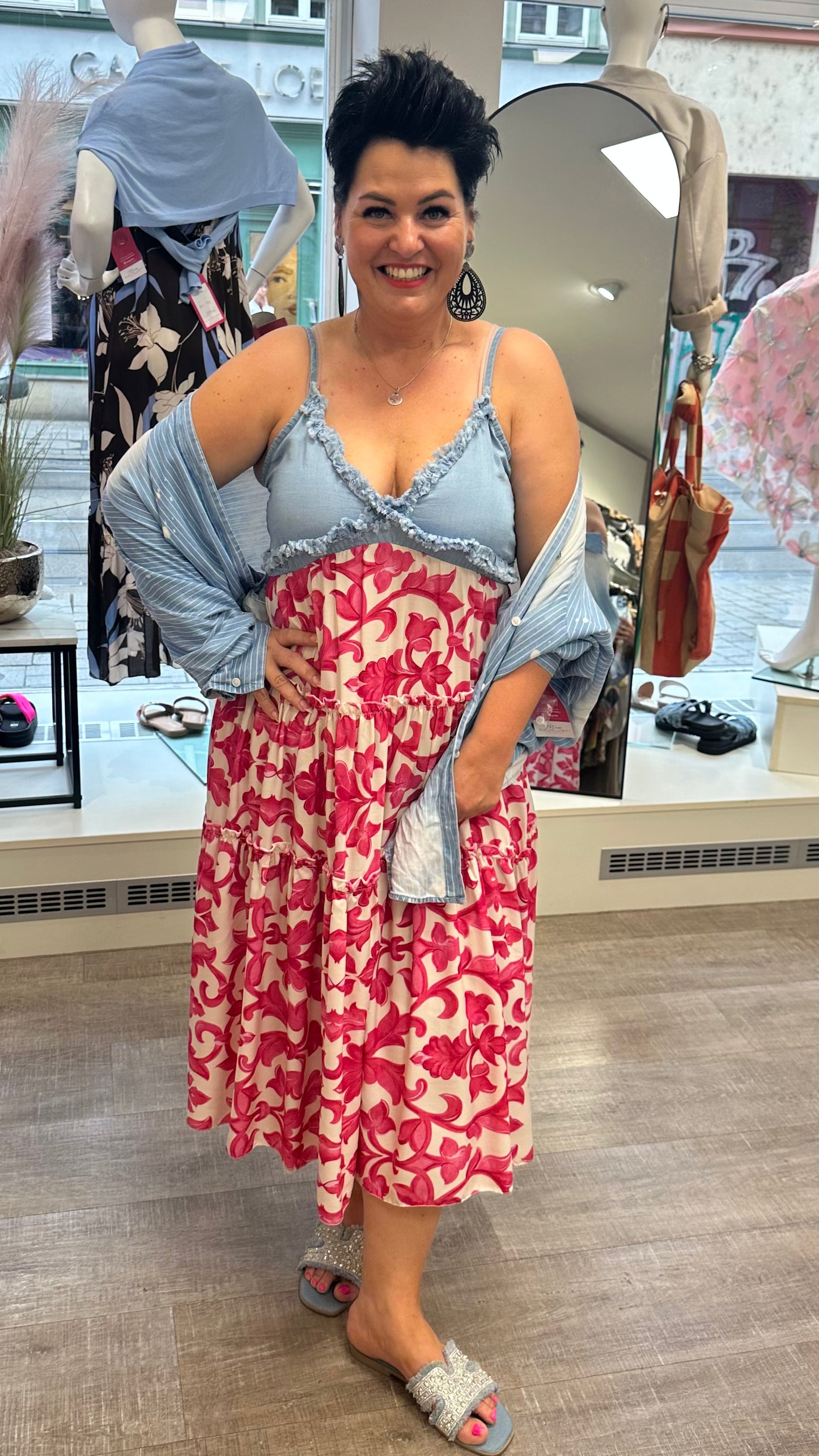 Kleid JEANS&FLOWER (2 Farben)